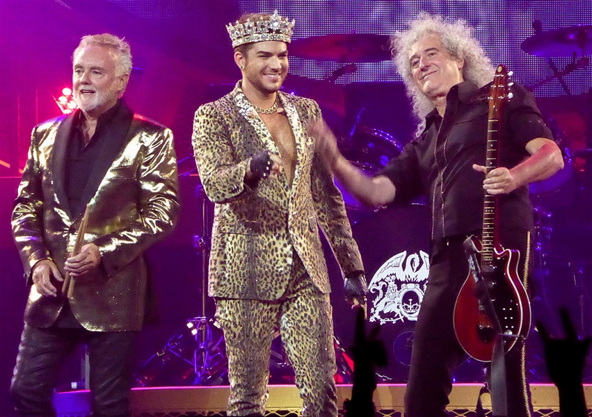 Adam Lambert Stage-Worn Suit From The 2014 Queen + Adam Lambert Tour